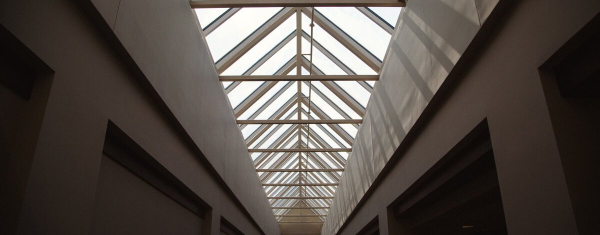 comercial skylight install